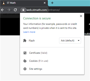 Lock Pop-up 